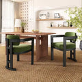 Christopher Knight Home Luna Modern Birch Wood Upholstered Dining Chair (Set of 2)