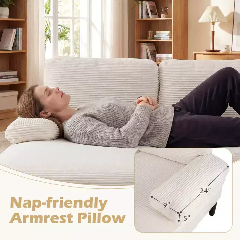 Divano Sezionale, Divano a U con Doppia Chaise Longue