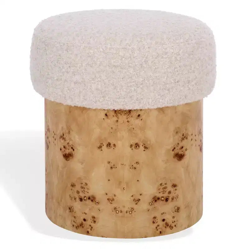 Poggiapiedi Boucle e Burl