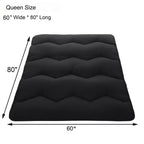 Materasso Futon, Materasso Giapponese Pieghevole Portatile, Materassino da Pavimento Arrotolabile