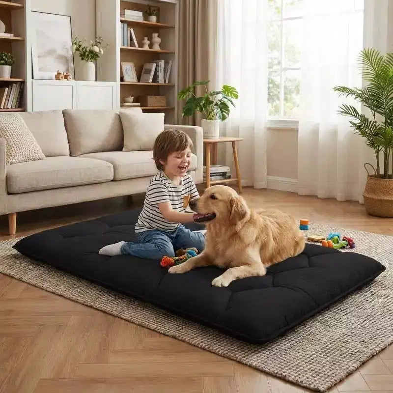Materasso Futon, Materasso Giapponese Pieghevole Portatile, Materassino da Pavimento Arrotolabile