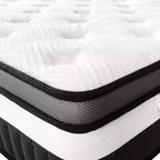 Materasso Scontato Queen Medium da 14 pollici in Scatola Bianco