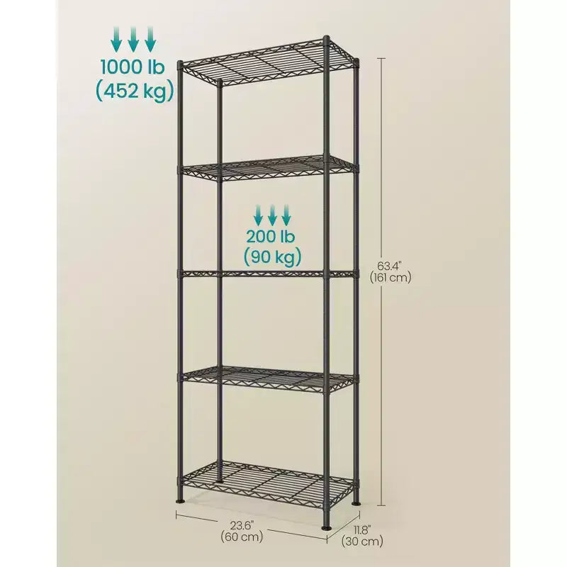 Tavolo Rettangolare da Esterno in HDPE Bianco
