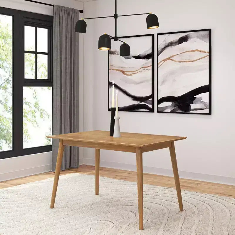 Tavolo da pranzo moderno metà secolo 48