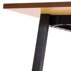 Tavolo da pranzo o da gioco 60x30 con piano in laminato double-face