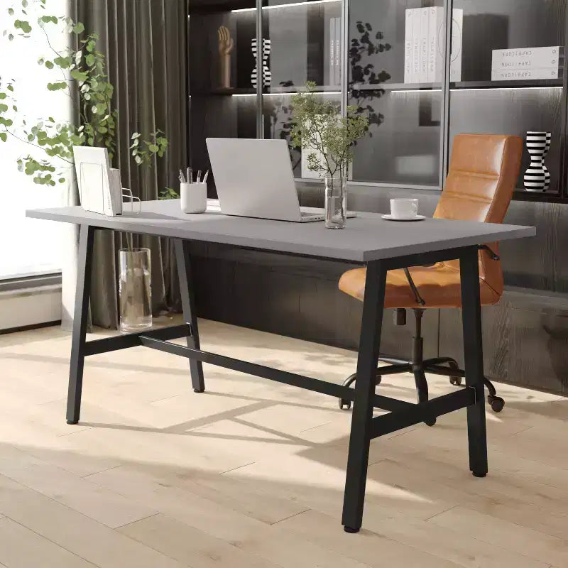 Tavolo da pranzo o da gioco 60x30 con piano in laminato double-face