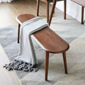 Dining Bench, 47.2 Inch Indoor Kitchen Table Bench, Entryway Shoe Rack Bench, Oak Wood Benches for Living Room, Dinning Room, Hallway