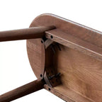 Panca da pranzo, panca da cucina da interno da 47,2 pollici, panca scarpiera da ingresso, panche in legno di rovere per soggiorno, sala da pranzo, corridoio