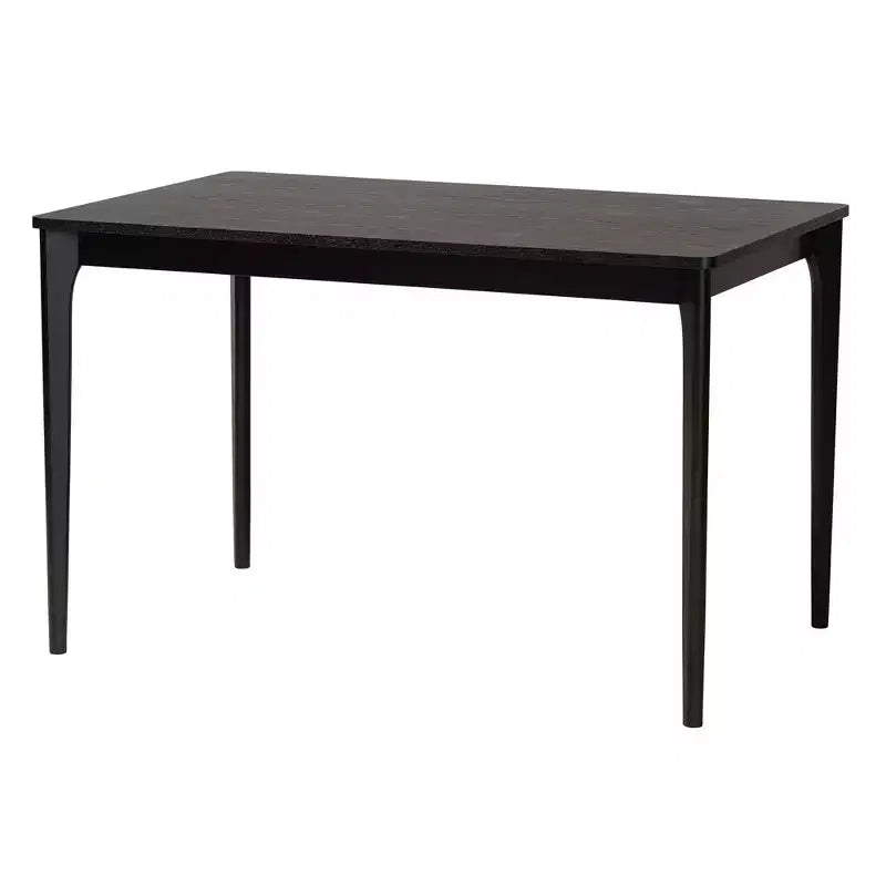Set pranzo in legno stile Mid-Century Modern 5 pezzi