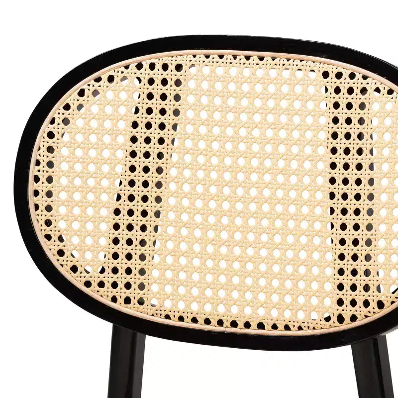 Set pranzo in legno stile Mid-Century Modern 5 pezzi