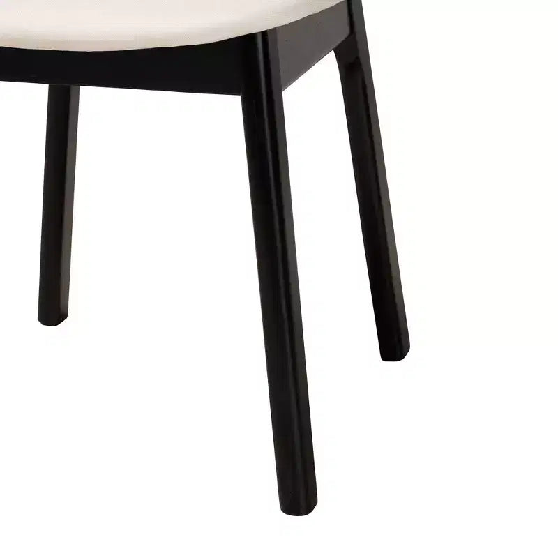 Set pranzo in legno stile Mid-Century Modern 5 pezzi